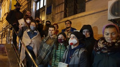 У Києві відбулася акція проти цензури до річниці вироку Стусу
