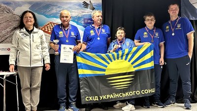 Команда шахістів «Незламні» на чемпіонаті Європи