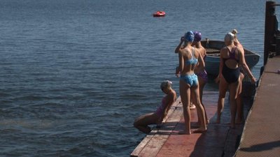 У Черкасах триває підготовка до Міжнародного запливу через Дніпро
