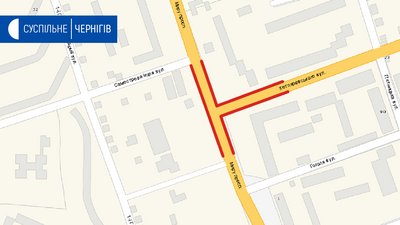 Проїзд на перехресті проспекту Миру та Котляревського у Чернігові відкриють 30 травня