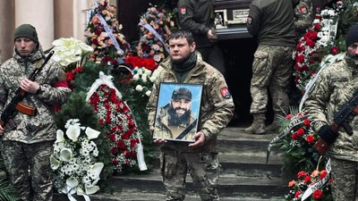 На Закарпатті попрощалися із полеглим на війні Артуром Пашкуляком