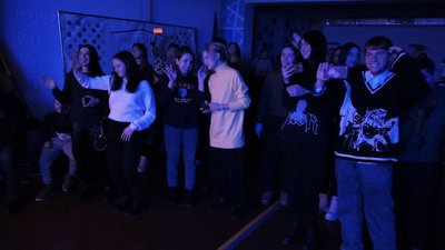 У Вінниці виступили автори треку "Доброго вечора, ми з України!" У Вінниці виступили автори треку "Доброго вечора, ми з України!"