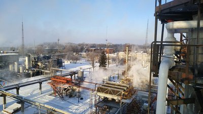 Резервуарний парк Качанівського ГПЗ на Сумщині зруйновано обстрілами