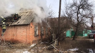 У Слов'янську через пожежу в будинку загинув чоловік