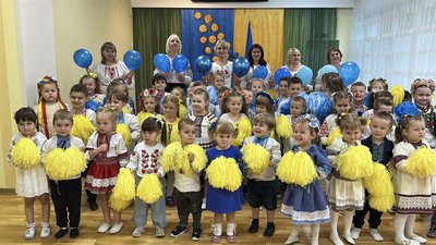 Житомир, дитячий садок, флешмоб, діти, День Незалежності, 22 серпня 2025 року