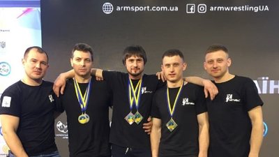 Сумська збірна виборола нагороди на чемпіонаті України з армреслінгу