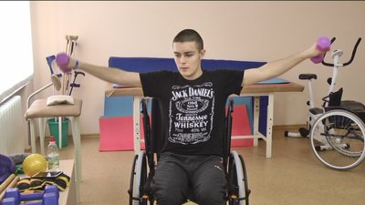 Вінничанину, якому потягом відрізало обидві ноги — готується до протезування Вінничанину, якому потягом відрізало обидві ноги — готується до протезування