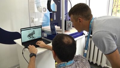 В спортивному ліцеї Житомирщини проходять заняття в Stem-хабі В спортивному ліцеї Житомирщини проходять заняття в Stem-хабі