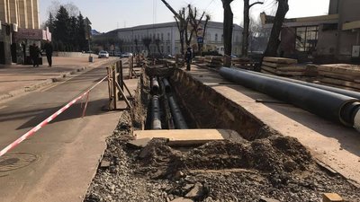 У Житомирі почали ремонтувати теплотрасу по вулиці Мала Бердичівська У Житомирі почали ремонтувати теплотрасу по вулиці Мала Бердичівська
