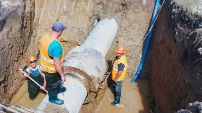 "Миколаївводоканал" ліквідує аварію в Корабельному районі