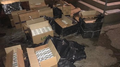16 тисяч пачок сигарет виявили закарпатські прикордонники на кордоні з Угорщиною