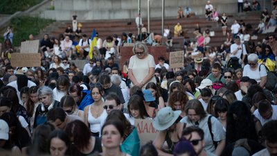 Протести за Михайла Федорова