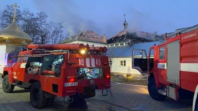 У селі Дубрівка Хустського району сталася пожежа у жіночому монастирі