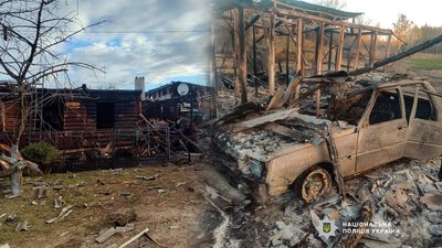 Атака БпЛА на Чернігівщину: п'ятеро постраждалих, пошкоджені будинки та авто