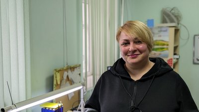 Олена, волонтерка. Олена, волонтерка.