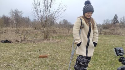 Ночували в халабуді. Як родина з дитиною, що має інвалідність, ховалася від ворожих обстрілів Ночували в халабуді. Як родина з дитиною, що має інвалідність, ховалася від ворожих обстрілів
