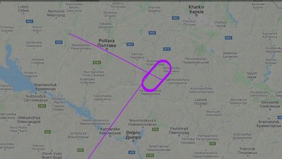 Годину кружляв над областями. Літак з евакуйованими з Уханя прямує до Києва Годину кружляв над областями. Літак з евакуйованими з Уханя прямує до Києва