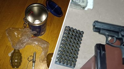 На Черкащині у чоловіка, який викрав мотоцикл, знайшли наркотики та зброю