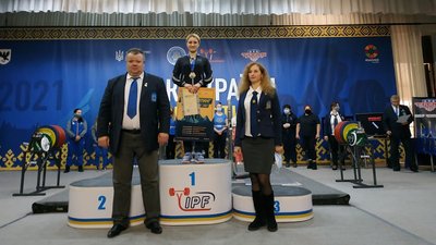 Троє спортсменів Житомирщини стали переможцями Кубку України з пауерліфтингу Троє спортсменів Житомирщини стали переможцями Кубку України з пауерліфтингу