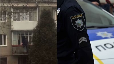 Хотіла вистрибнути з балкона, щоб знайти маму. У Франківську патрульні врятували 9-річну дівчинку