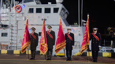 Патрульні катери "Фастів" та "Суми" включили до складу ВМС ЗСУ Патрульні катери "Фастів" та "Суми" включили до складу ВМС ЗСУ