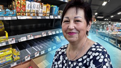 У миколаївських супермаркетах почали зникати з полиць окремі продукти