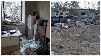 Російська армія обстріляла пожежну частину у Лимані, поранений начальник — ДСНС