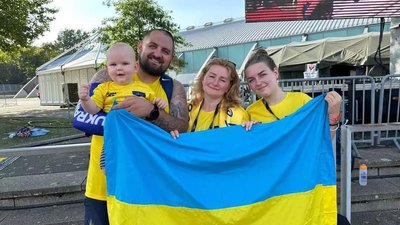 Сім'я Олександра Маковея, вересень 2023. Фото: Олександра Маковея Сім'я Олександра Маковея, вересень 2023. Фото: Олександра Маковея