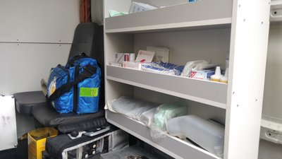 У Житомирі при станції швидкої допомоги працює перший добровольчий мобільний шпиталь
