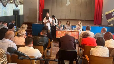 Жителі села на Вінниччині на громадських слуханнях проголосували проти будівництва кар’єру Жителі села на Вінниччині на громадських слуханнях проголосували проти будівництва кар’єру