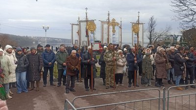 Освячення води у Тернополі на Водохреще