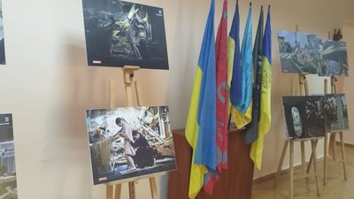 Музей "Війна. Я її бачив" у вінницькому ліцеї №18 Музей "Війна. Я її бачив" у вінницькому ліцеї №18