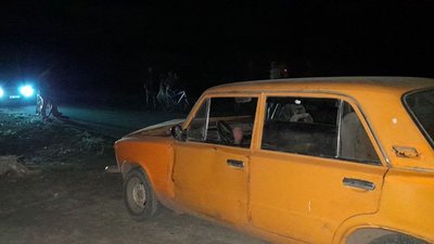 На Херсонщині п'яна водійка з дітьми в салоні спричинила ДТП