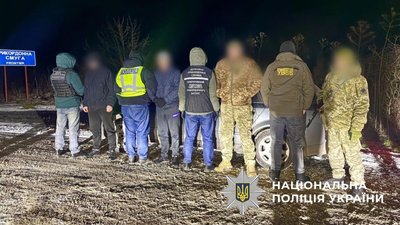 Схема виїзду через кордон на Одещині