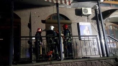 У центрі Хмельницького горів магазин. Ймовірна причина пожежі підпал