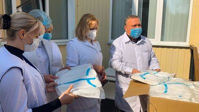 Кіровоградщина отримала чергову партію засобів захисту для медиків