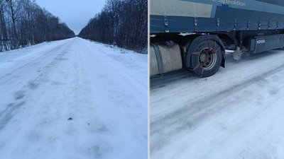 Обледеніня доріг. Овруцька громада, Житомирщина, 5 січня 2024 року
