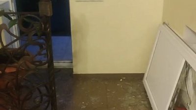 В одному із приватних будинків Хмельницького району вибуховою хвилею вибито двері. 13.05.2023 рік. В одному із приватних будинків Хмельницького району вибуховою хвилею вибито двері. 13.05.2023 рік.