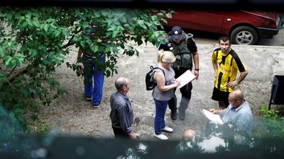 Харків під обстрілом РФ: поранені двоє людей на Салтівці Харків під обстрілом РФ: поранені двоє людей на Салтівці
