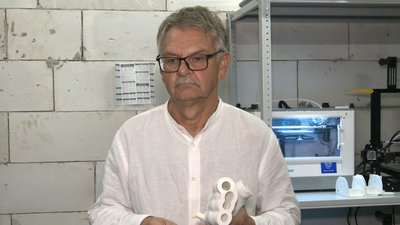 Вадим Сулима допоміг розробили протез для військового за технологією 3D-друку Вадим Сулима допоміг розробили протез для військового за технологією 3D-друку
