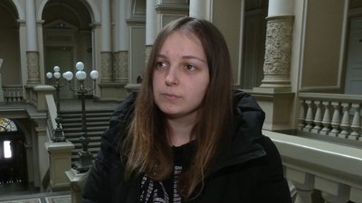 Дружина полоненого захисника Тетяна Дружина полоненого захисника Тетяна