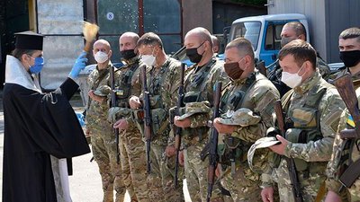 Зведений загін тернопільських поліцейських вирушив на схід