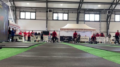 Фінал Кубка України з богатирського багатоборства серед військових і ветеранів триває