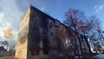 Армія РФ била по Донеччині з авіації, РСЗВ, артилерії та мінометів Армія РФ била по Донеччині з авіації, РСЗВ, артилерії та мінометів