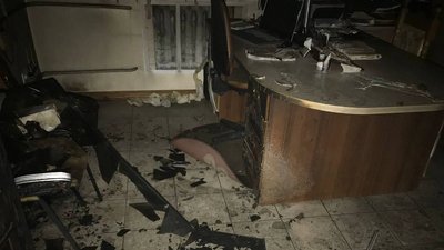 На Рівненщині поліція розслідує підпал офісу