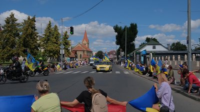 Автопробіг у Володимирі