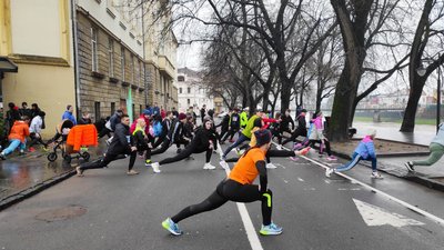 "Вперед до перемоги": в Ужгороді відбувся благодійний забіг для підтримки 128-ї бригади