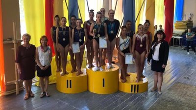 Черкаські гімнастки повертаються з чемпіонату України з нагородами