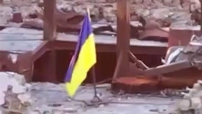 На Кінбурнській косі встановили український прапор
