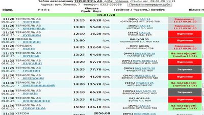 На Тернопільщині з 4-ї до 9-ї години через ожеледицю не було приміського і міжміського сполучення